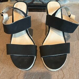 COPY - Montego Bay Club Black Wedge Sandal